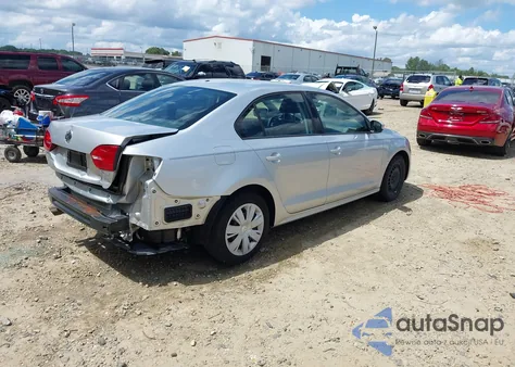 2012 Volkswagen Jetta 2.5L Se из США, поврежденный, VIN 3VWDP7AJ1CM366559